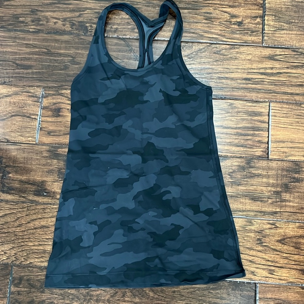 Black Camo Lululemon Align Tank Top